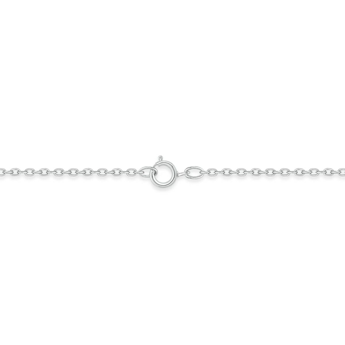 1/6 Carat,Diamond Bar Necklace Pendant in sterling silver