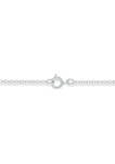 1/5 ct. t.w. Diamond Horseshoe Pendant Necklace in Sterling Silver