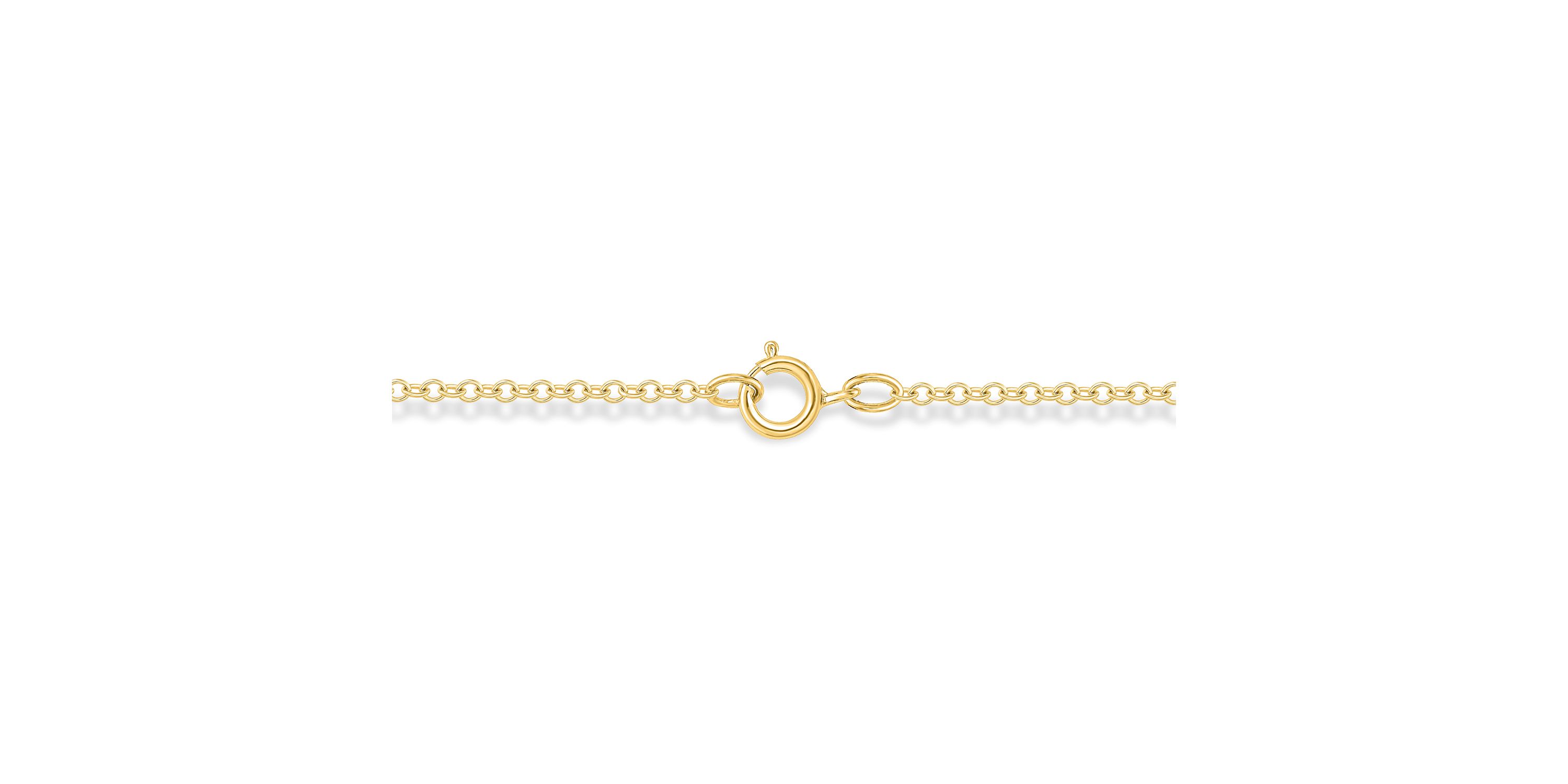1/5 ct.t.w  Diamond Circle Interlocking Pendant Necklace in 14K Yellow Gold
