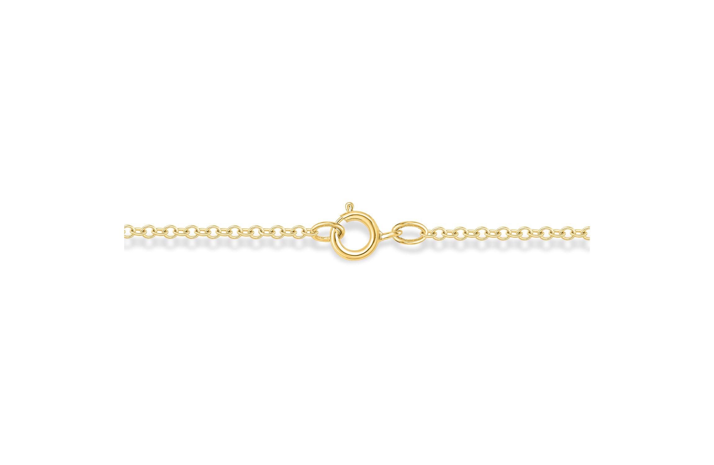 1/10 carat, Diamond Cross Tikli Pendant in 14K Yellow Gold
