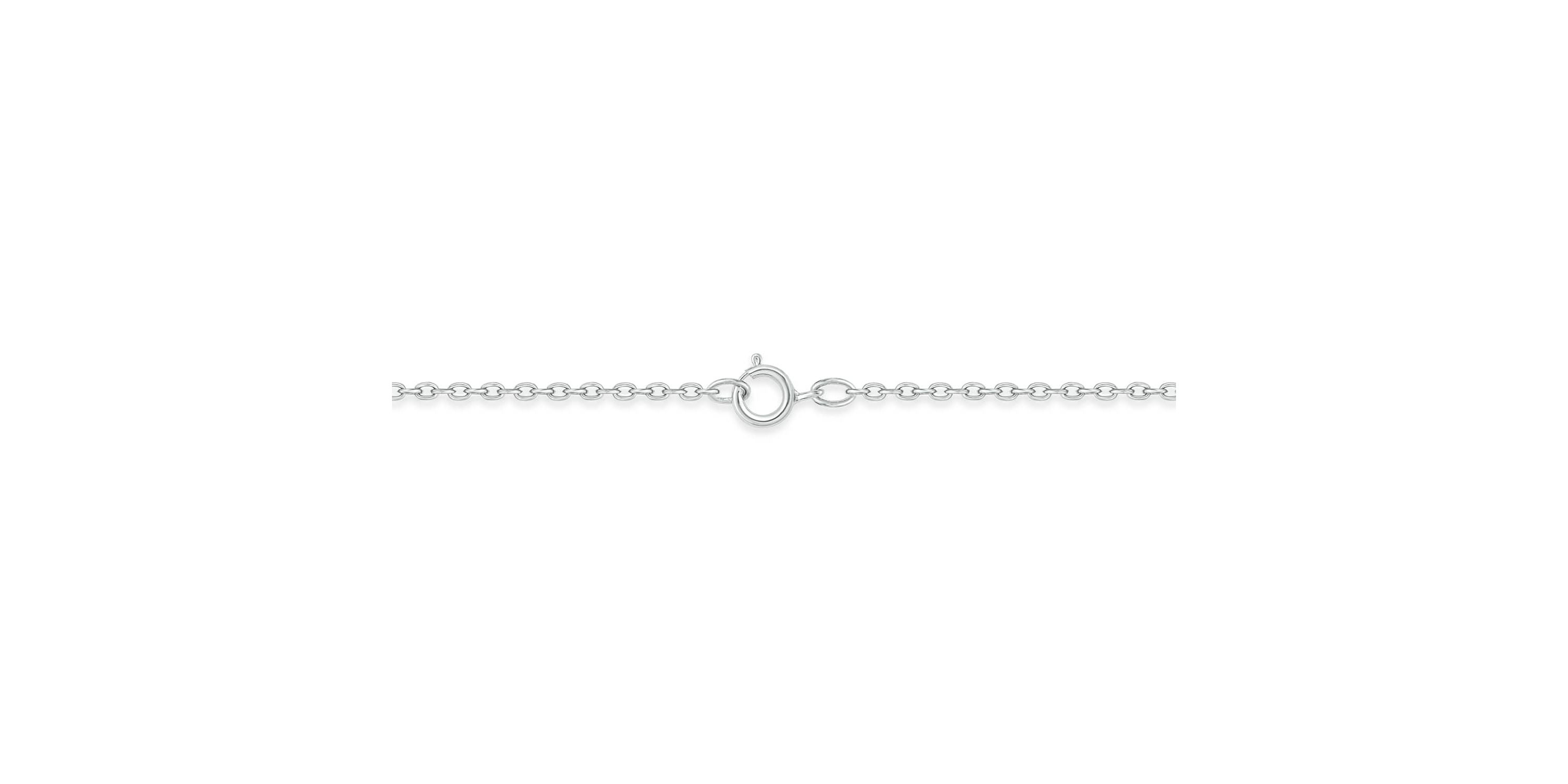 1/4 carat, Diamond Cross Pendant in 14K White Gold