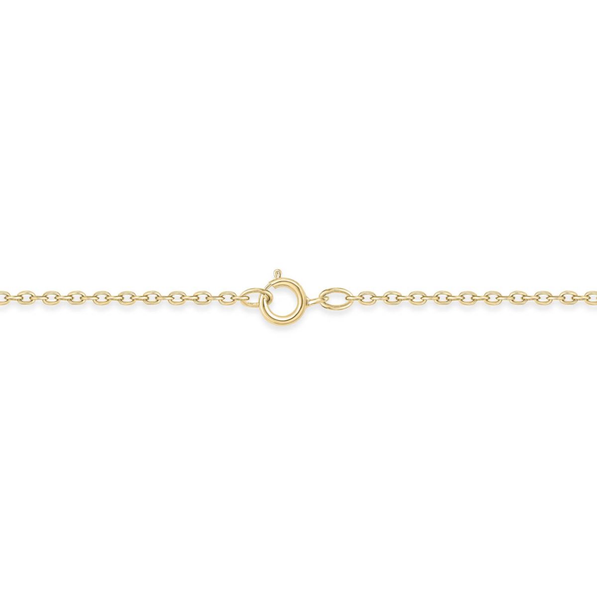 1/4 carat, Diamond Cross Pendant in 14K Yellow Gold