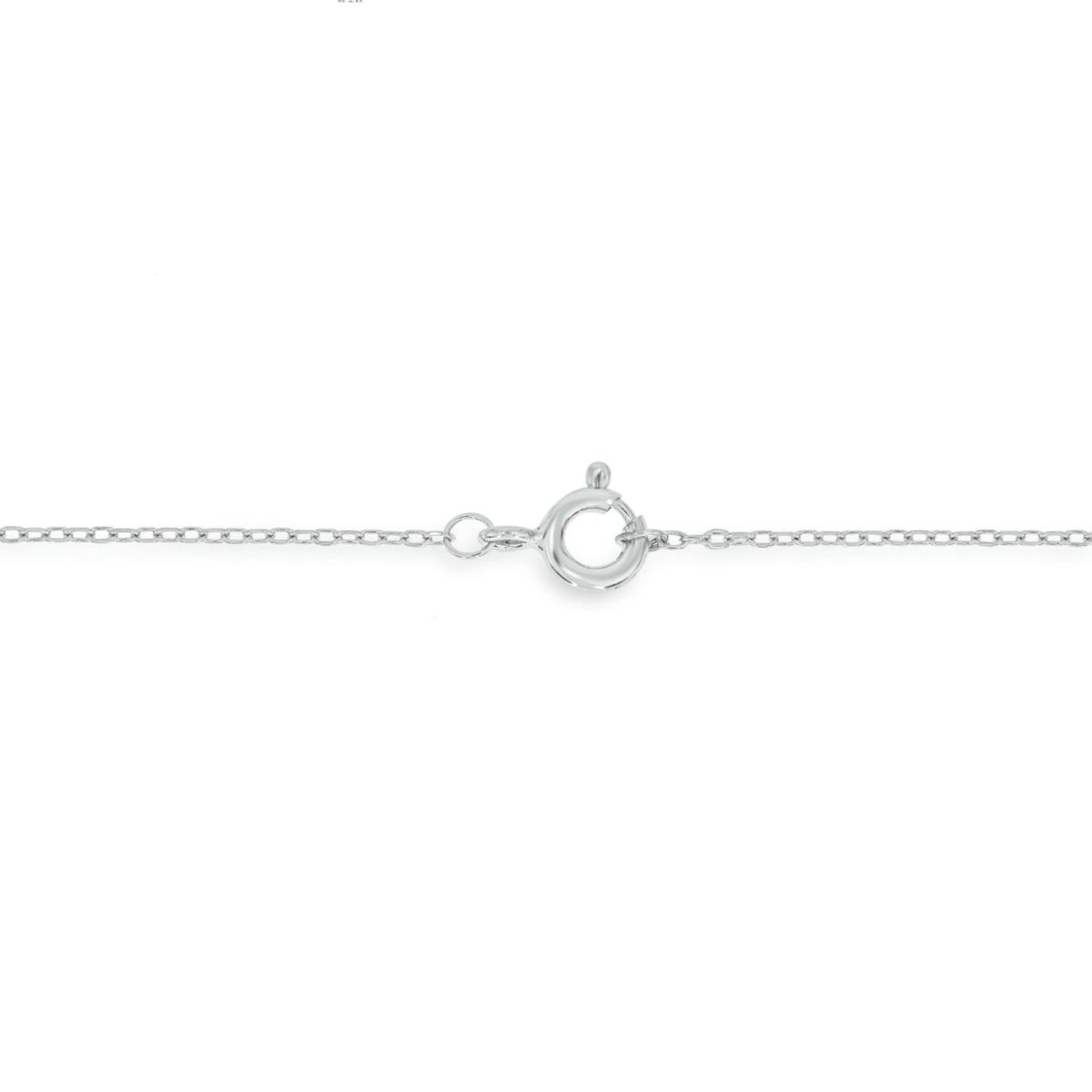 Lab Created 1/3 Carat Lab-Grown Diamond Elegant Cross Dazzling pendant in Sterling Silver
