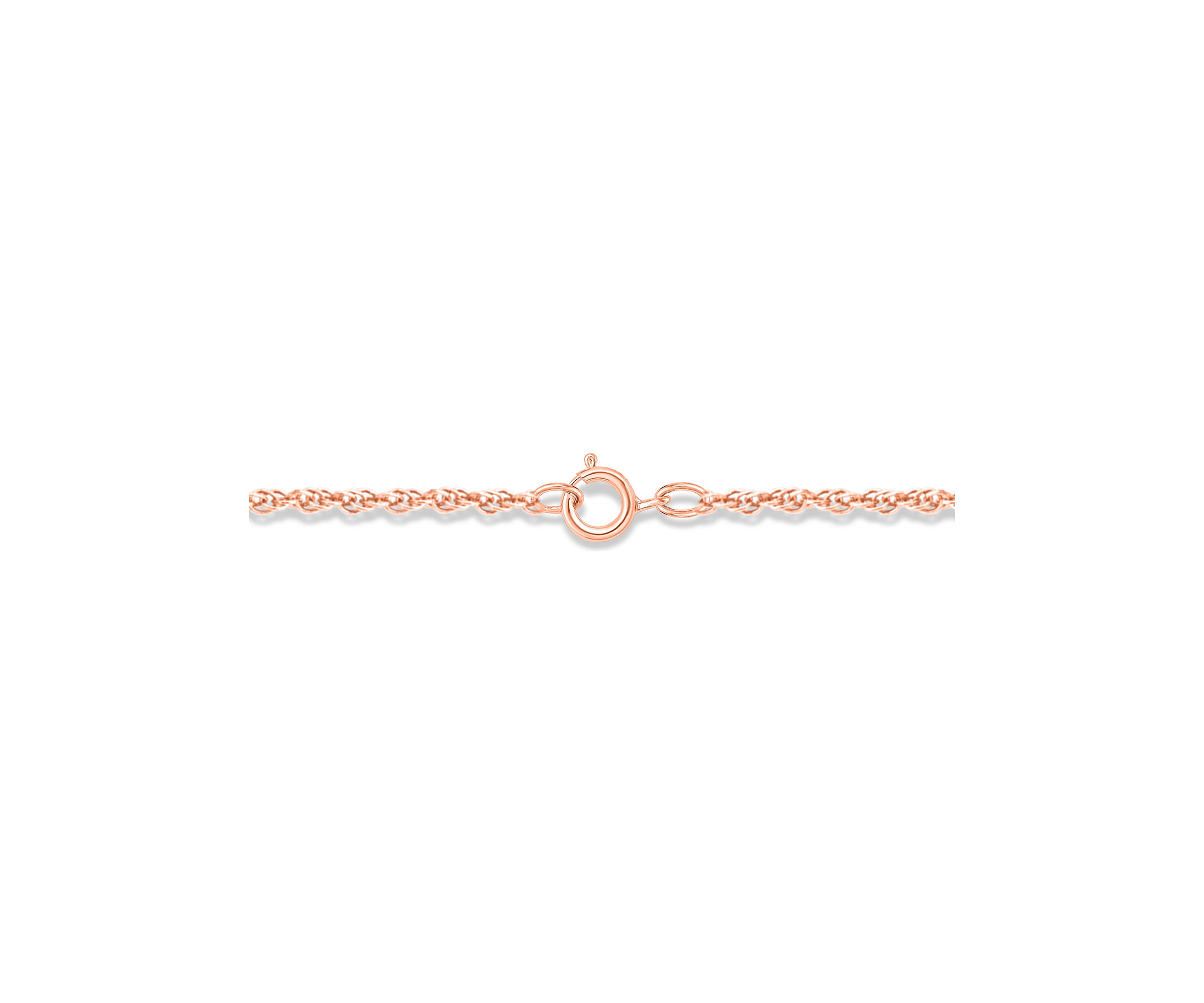 1/10 ct. t.w. Diamond Pendant in 14K Rose Gold