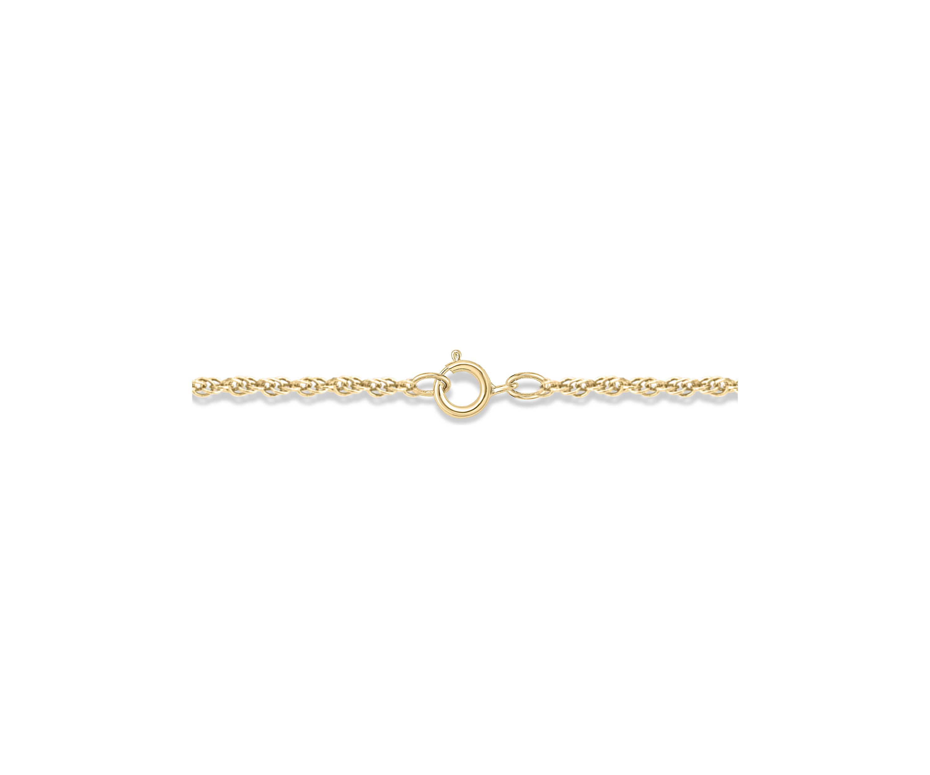 1/6 ct. t.w. Diamond Interlock Circle Pendant in 14K Yellow Gold