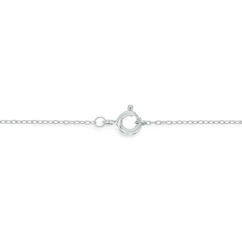Lab Created 1 Carat Lab-Grown Diamond Graduations Pendant in Sterling Silver