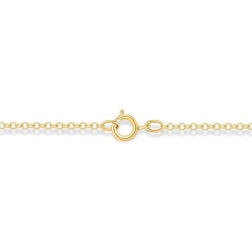 1/10 carat, Diamond Double Heart , Mom Scripted Pendant in 14K Yellow Gold