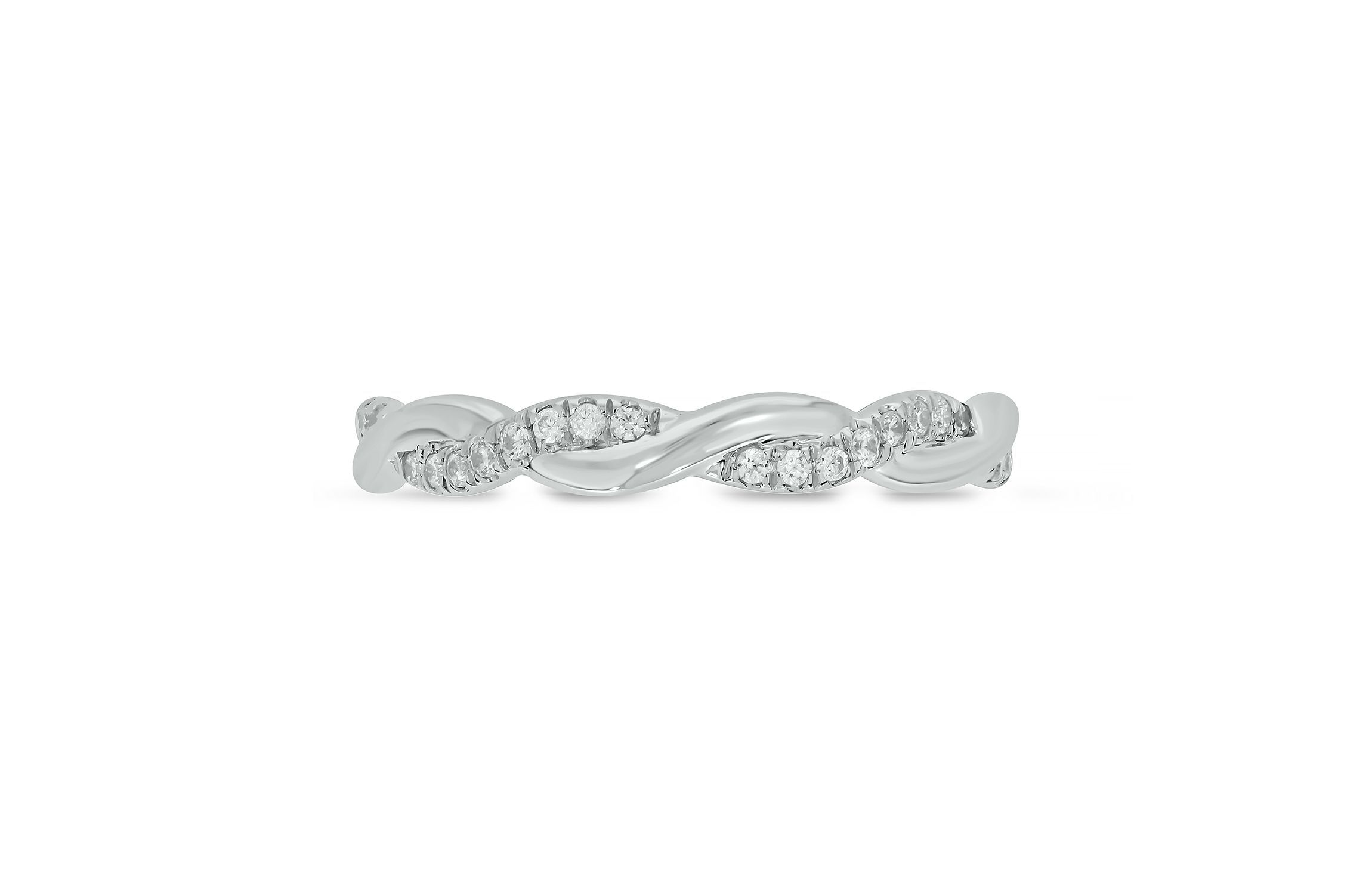 1/6 ct. t.w. Diamond Anniversary Band in Sterling Silver