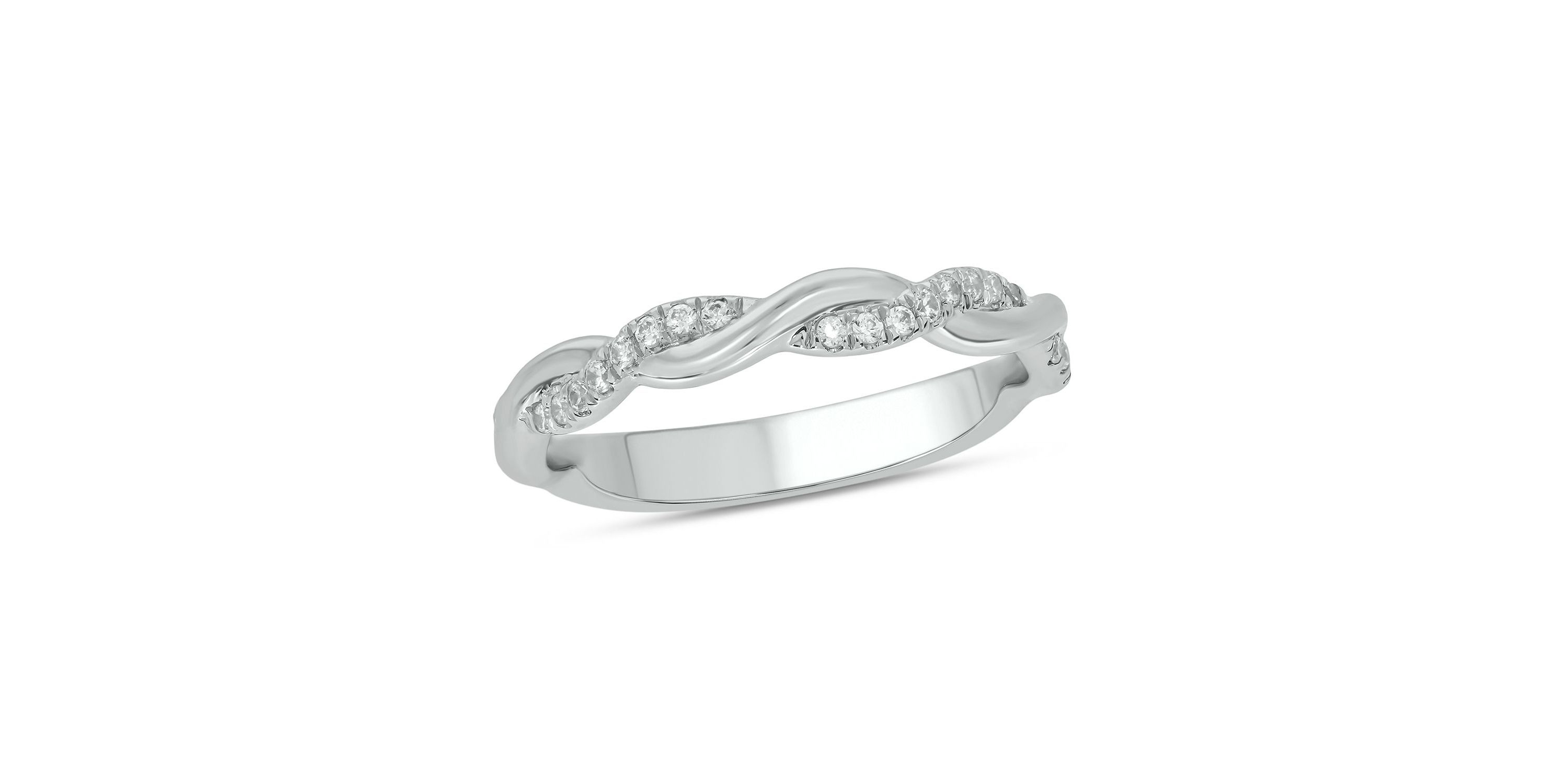 1/6 ct. t.w. Diamond Anniversary Band in Sterling Silver