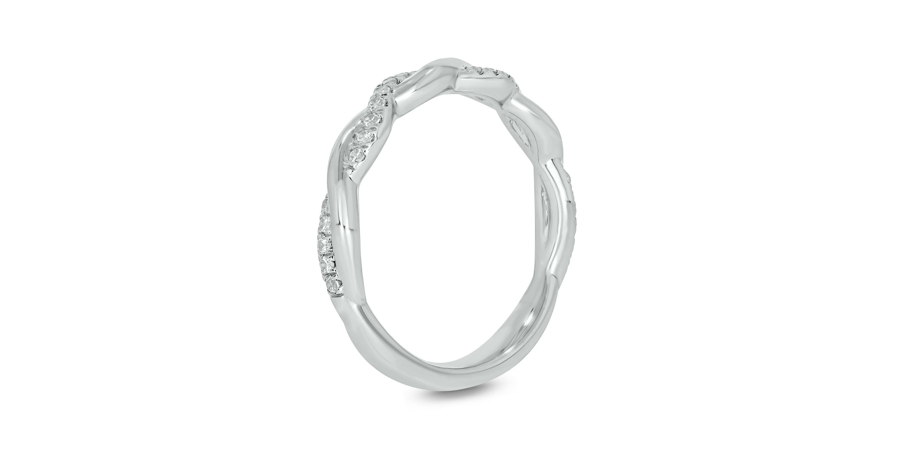 1/6 ct. t.w. Diamond Anniversary Band in Sterling Silver