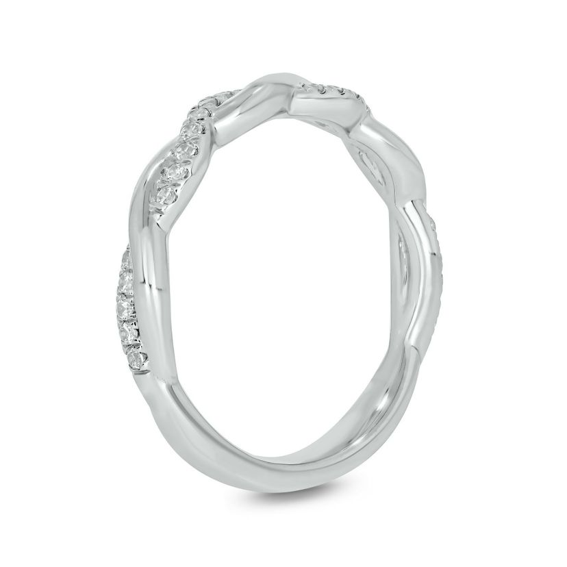 1/6 ct. t.w. Diamond Anniversary Band in Sterling Silver