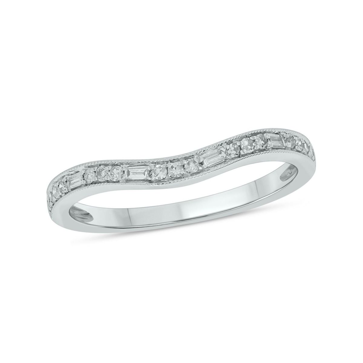 1/6 ct. t.w. Diamond Anniversary Band in Sterling Silver