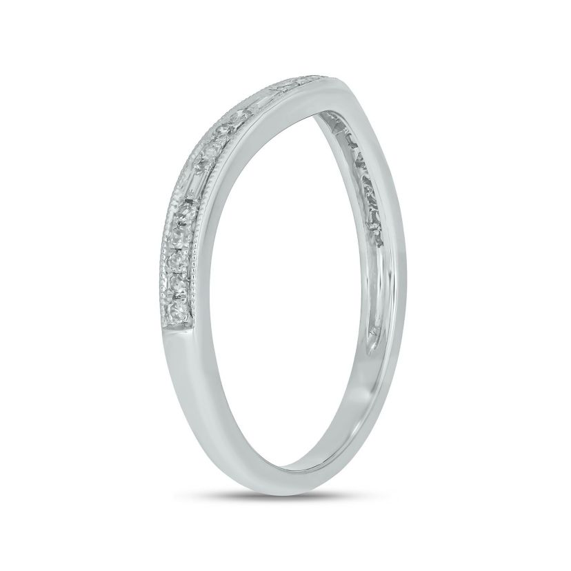 1/6 ct. t.w. Diamond Anniversary Band in Sterling Silver