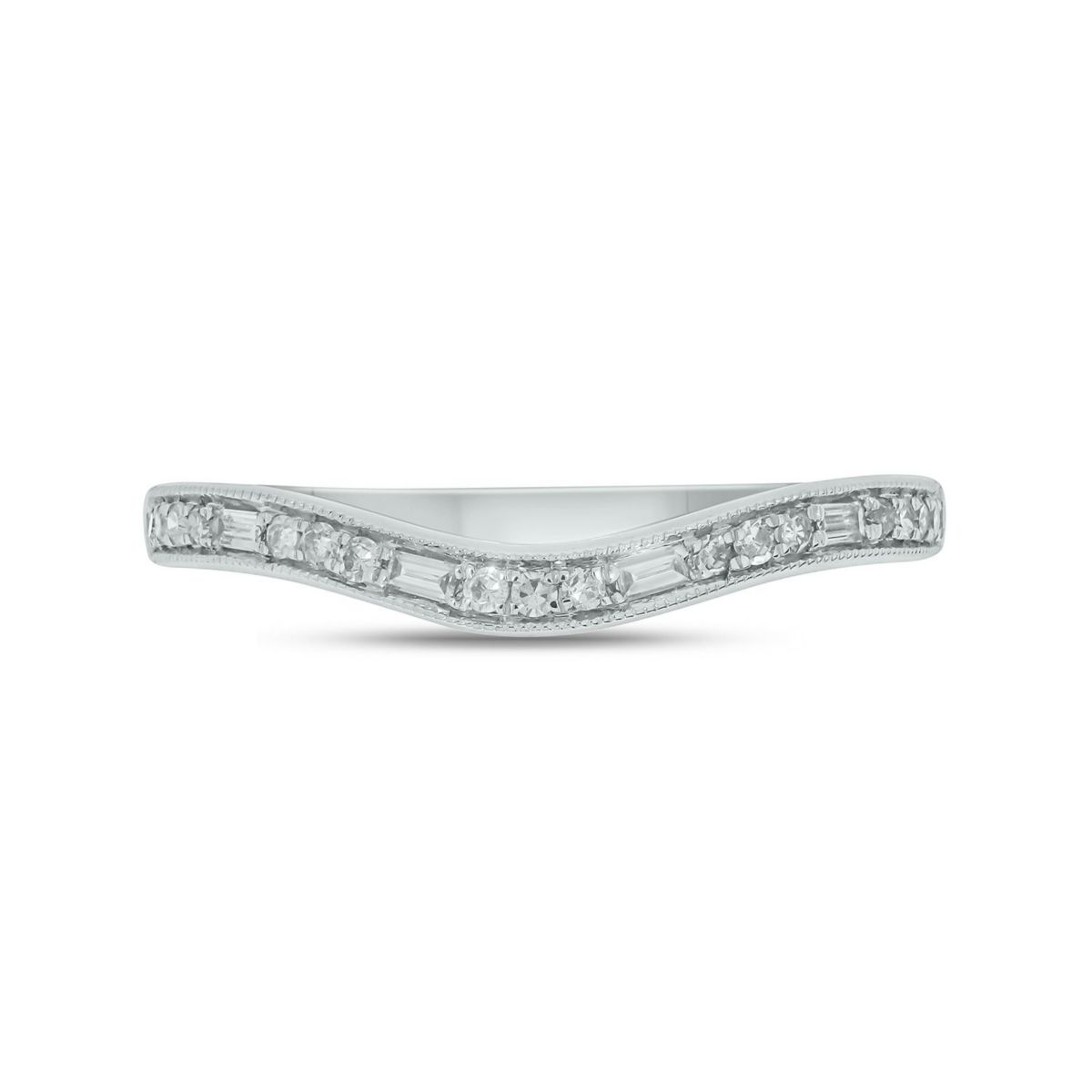 1/6 ct. t.w. Diamond Anniversary Band in Sterling Silver