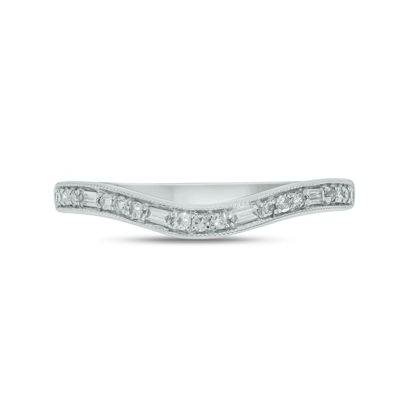 1/6 ct. t.w. Diamond Anniversary Band in Sterling Silver