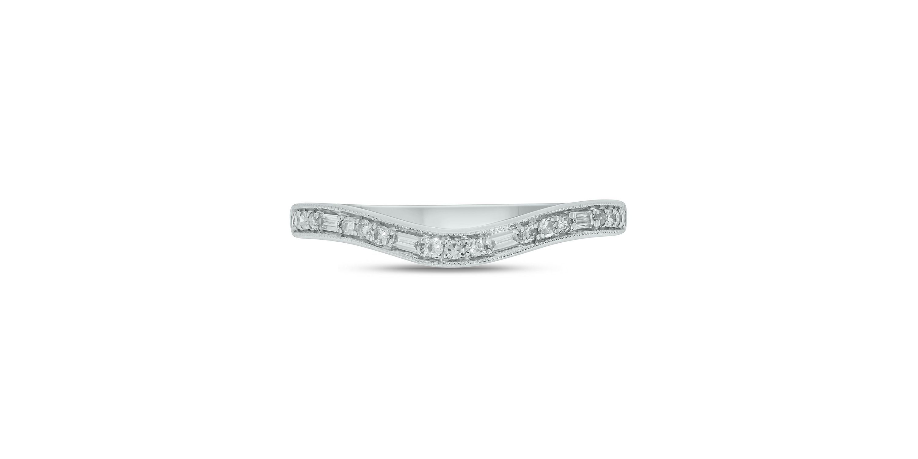1/6 ct. t.w. Diamond Anniversary Band in Sterling Silver