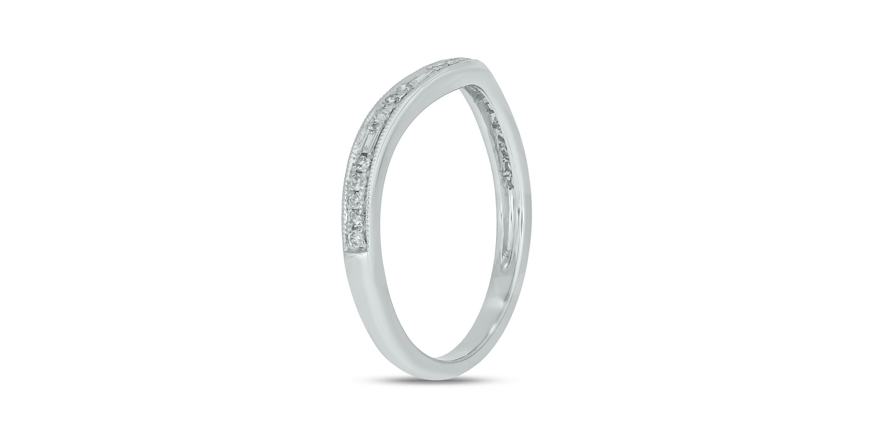1/6 ct. t.w. Diamond Anniversary Band in Sterling Silver