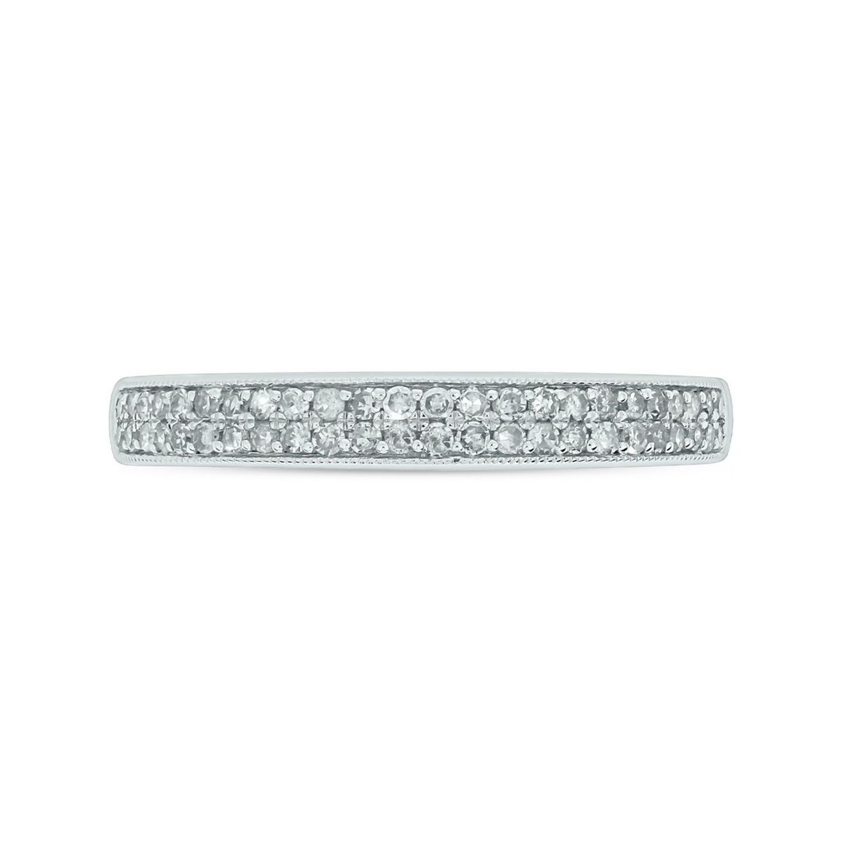 1/4 ct. t.w. Diamond Anniversary Band in Sterling Silver
