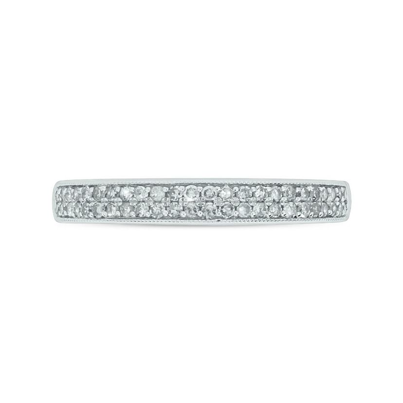 1/4 ct. t.w. Diamond Anniversary Band in Sterling Silver