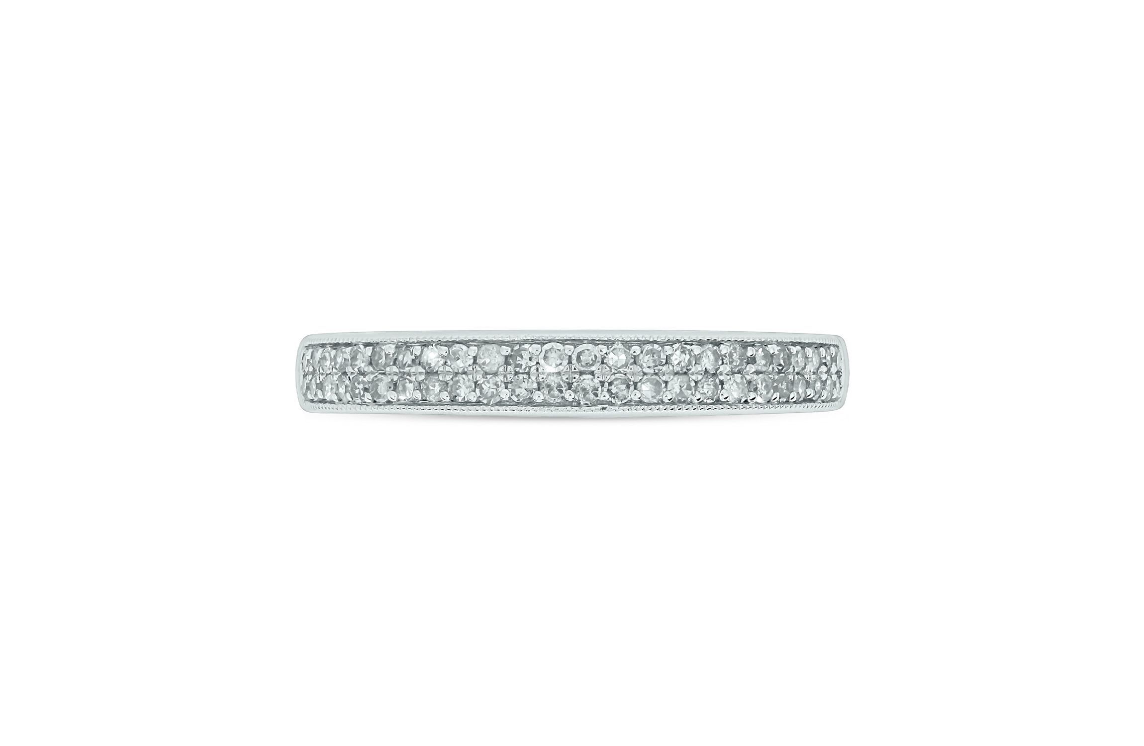 1/4 ct. t.w. Diamond Anniversary Band in Sterling Silver