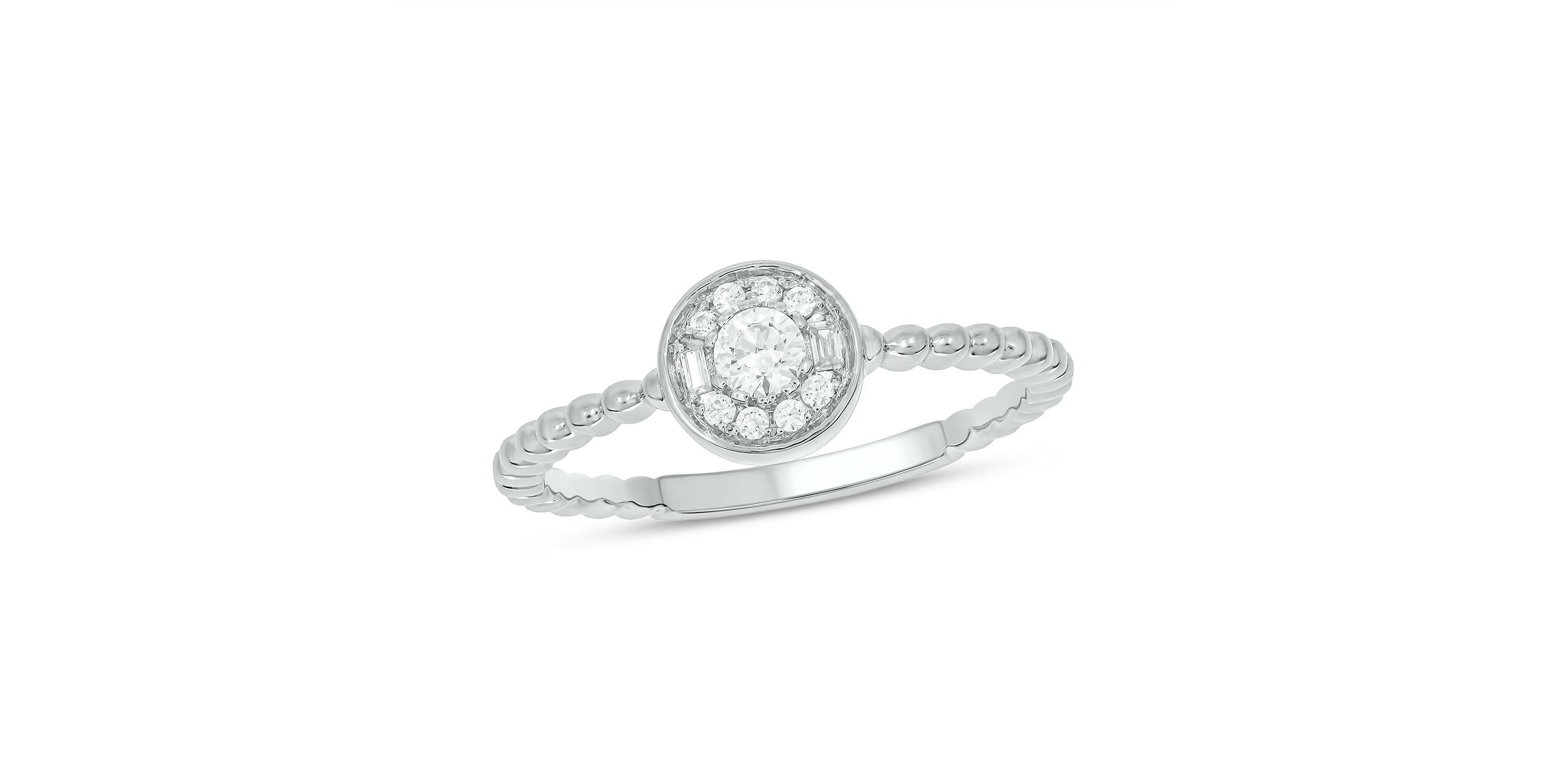 1/5 ct. t.w. Diamond Promise Ring In Sterling Silver