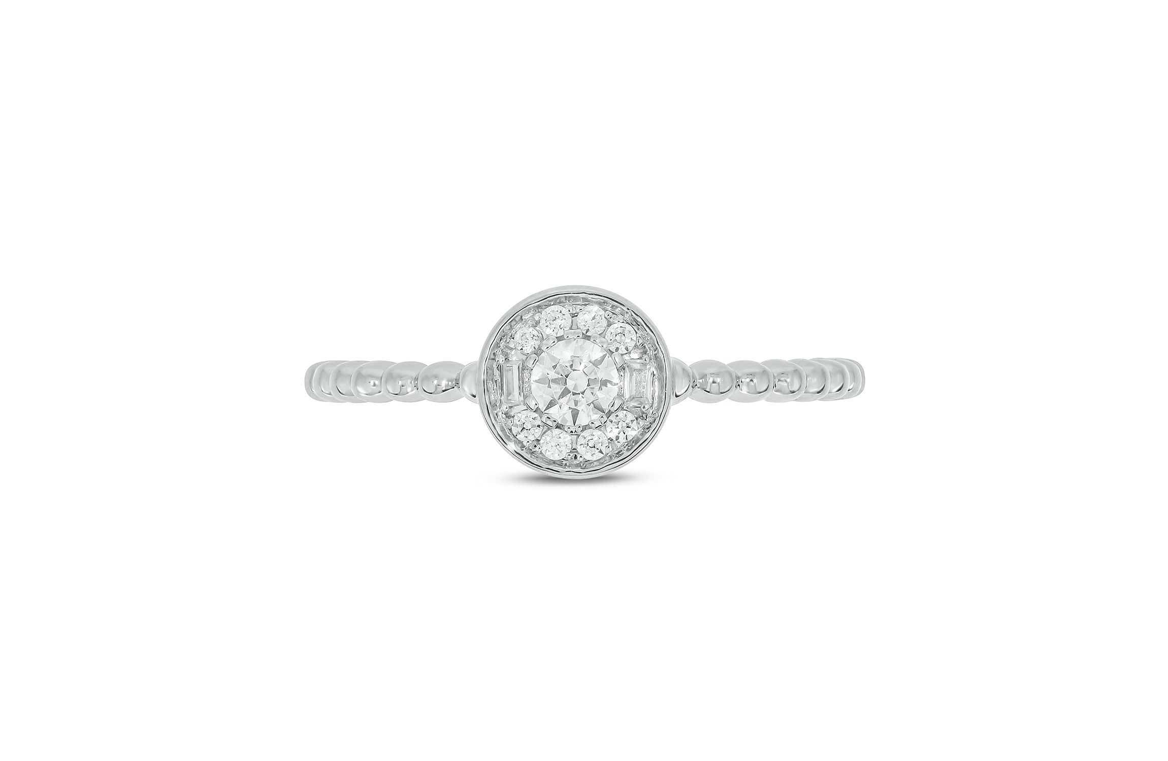 1/5 ct. t.w. Diamond Promise Ring In Sterling Silver