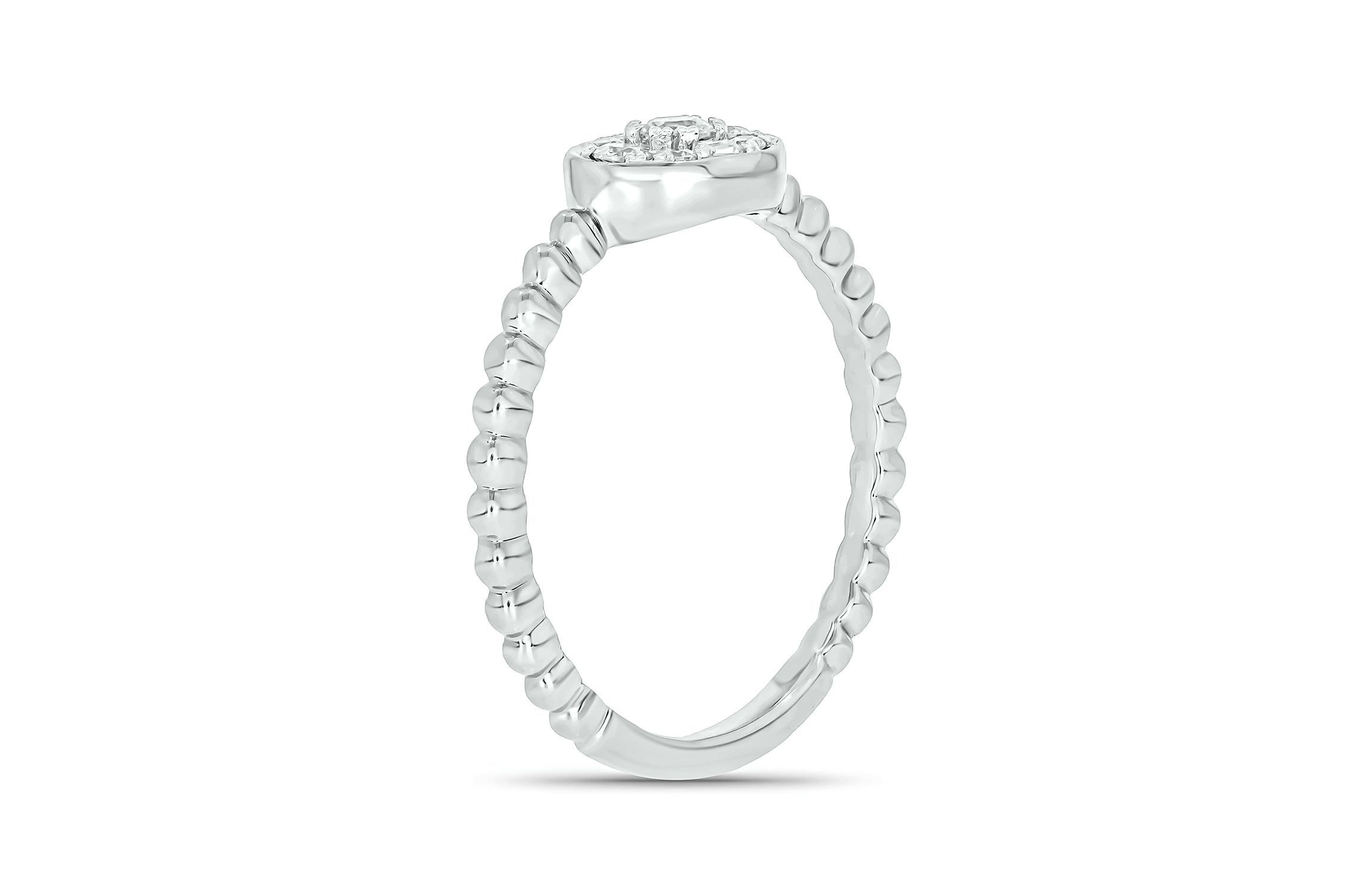 1/5 ct. t.w. Diamond Promise Ring In Sterling Silver