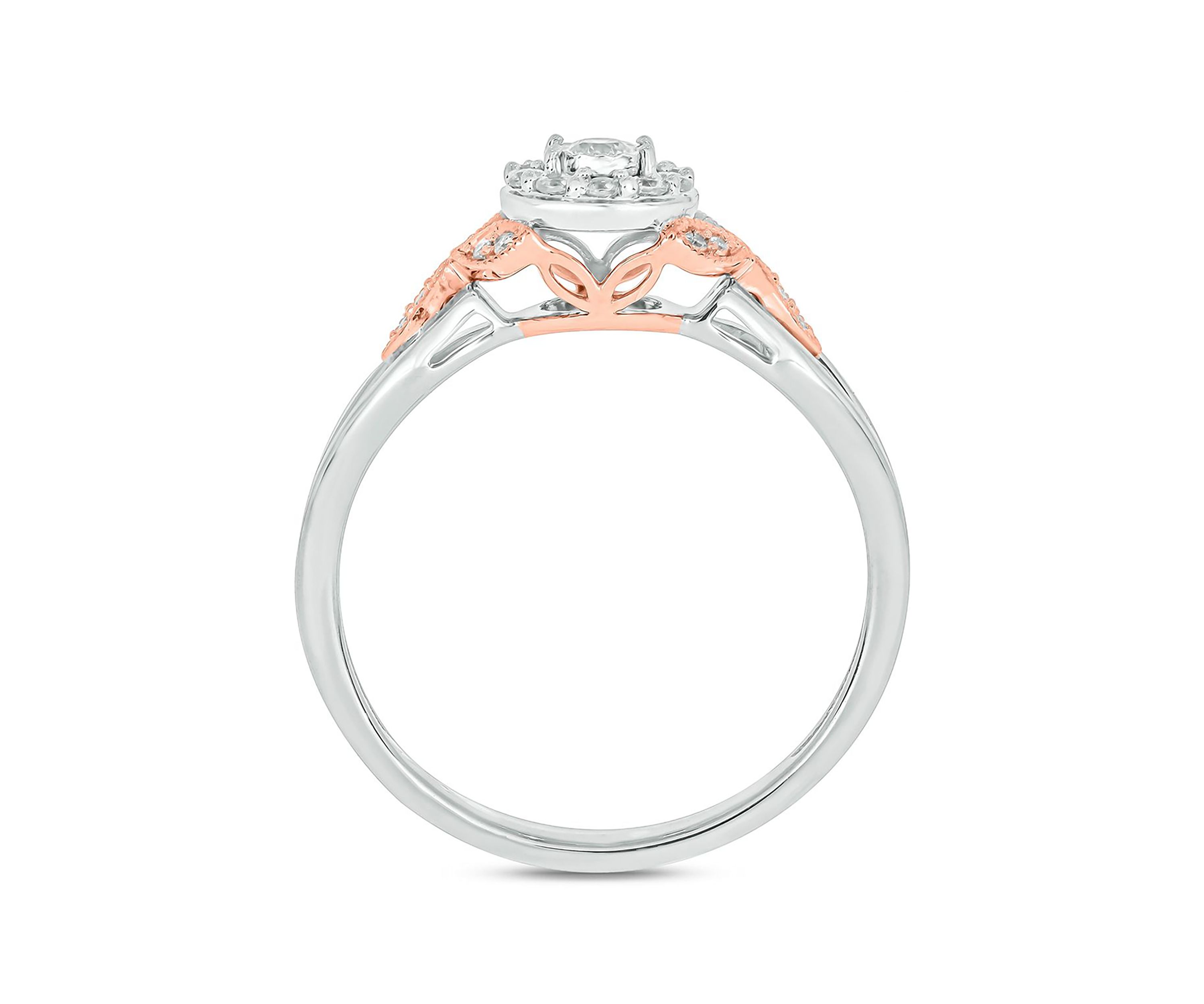 1/5 ct. t.w. Diamond Promise Ring In 10K White Gold