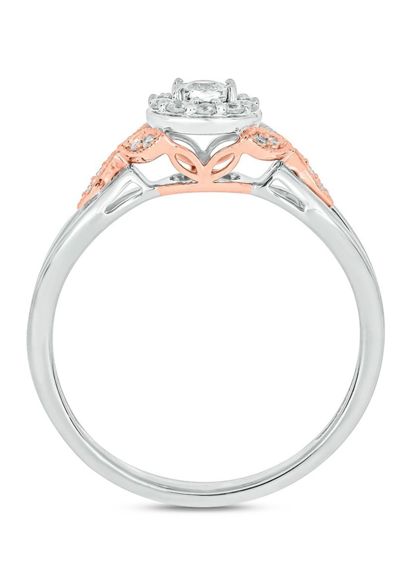 1/5 ct. t.w. Diamond Promise Ring In 10K White Gold