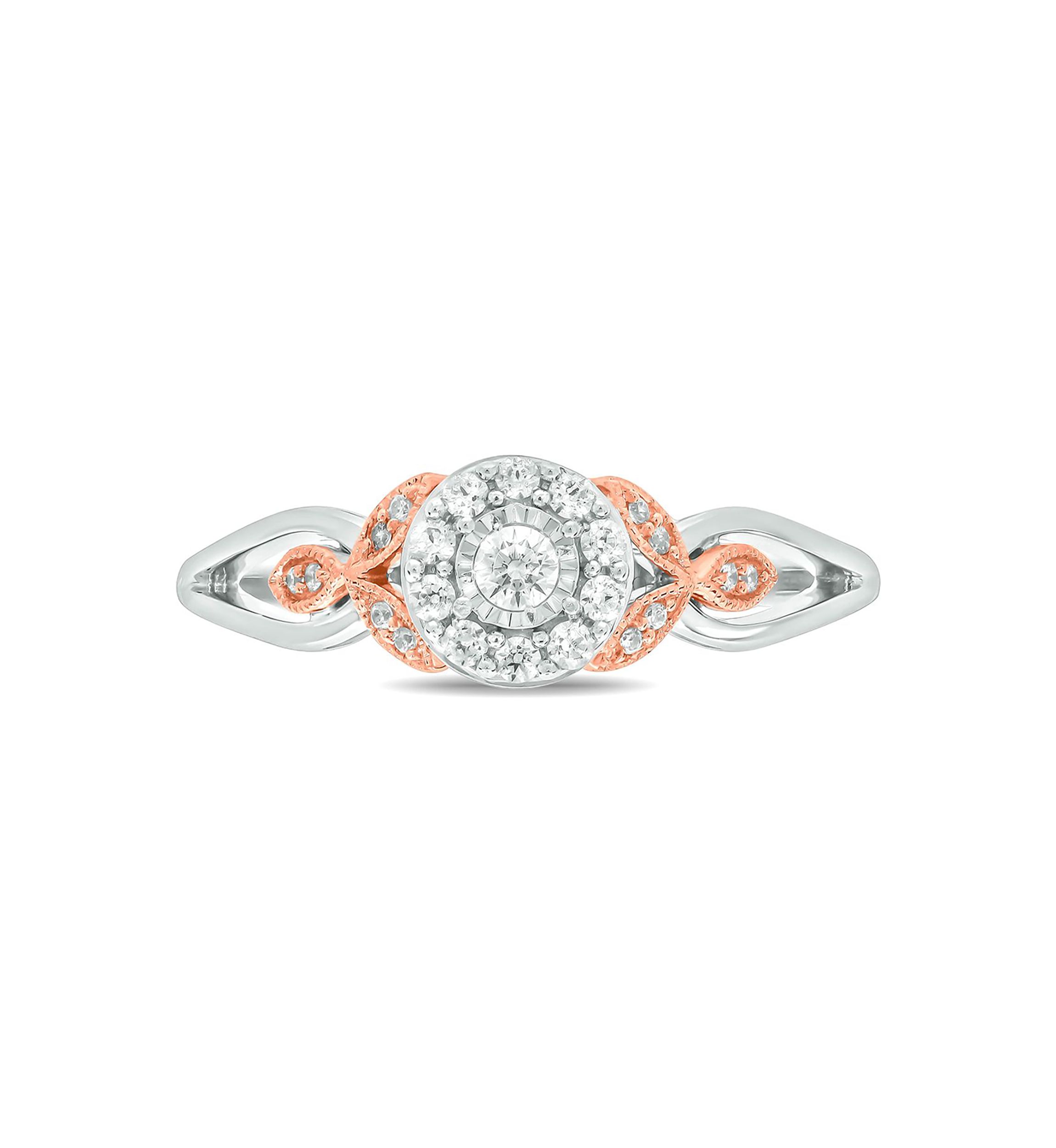 1/5 ct. t.w. Diamond Promise Ring In 10K White Gold