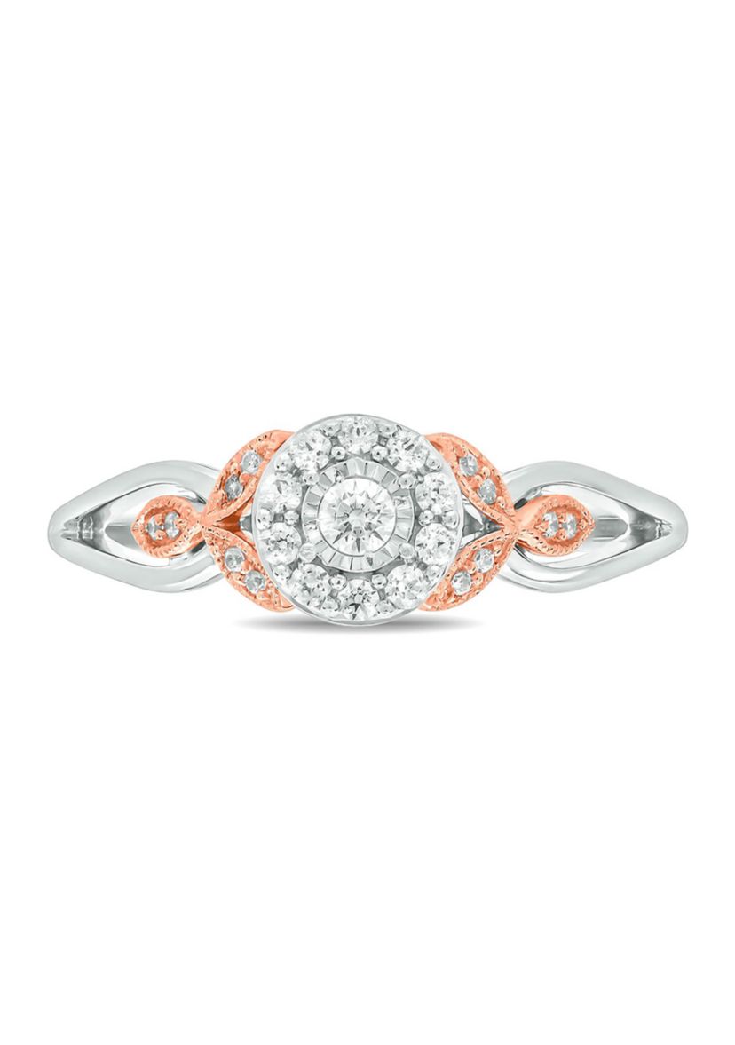 1/5 ct. t.w. Diamond Promise Ring In 10K White Gold