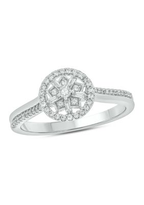 1/5 ct. t.w. Diamond Promise Ring 10K White Gold