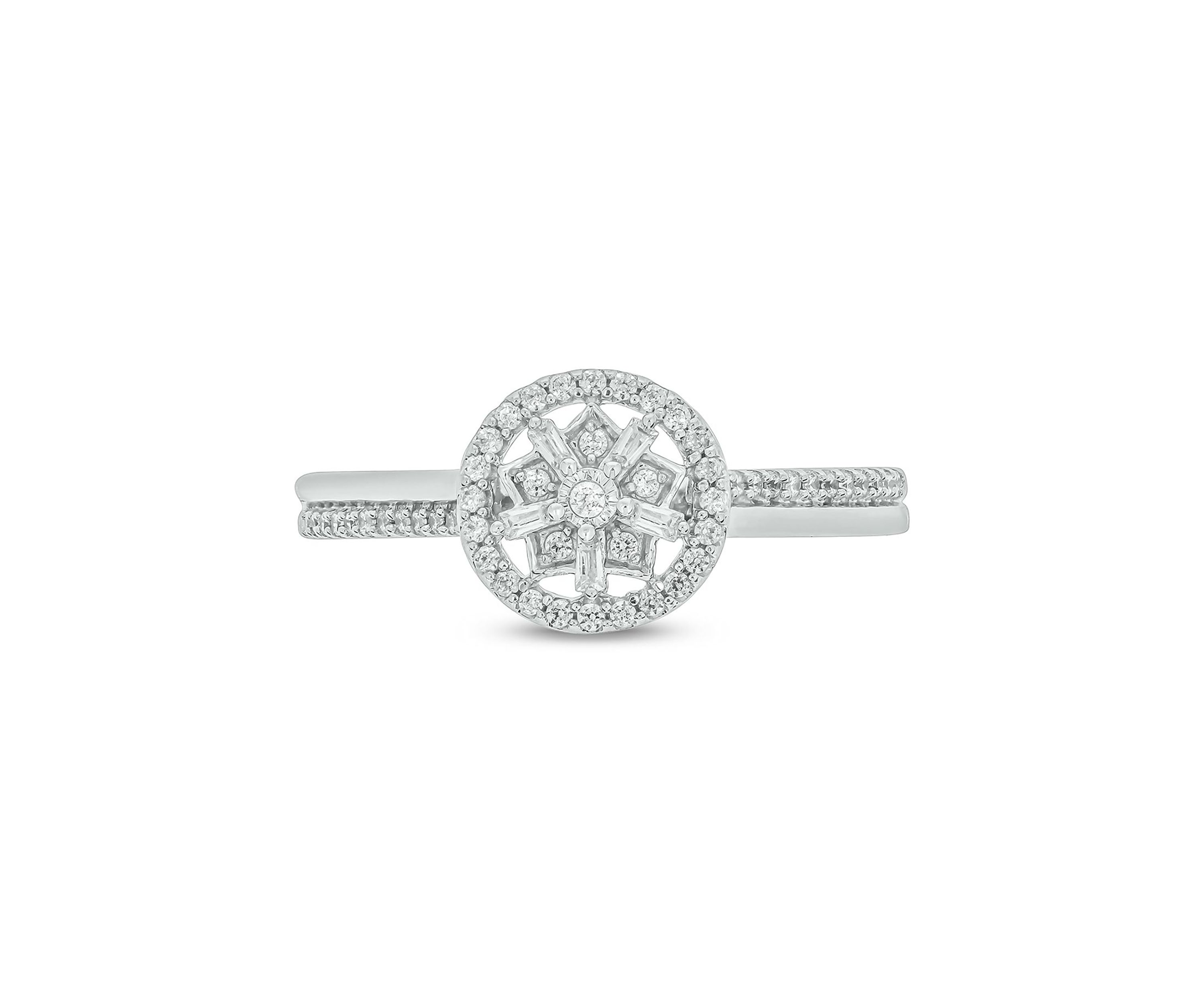 1/5 ct. t.w. Diamond Promise Ring In 10K White Gold
