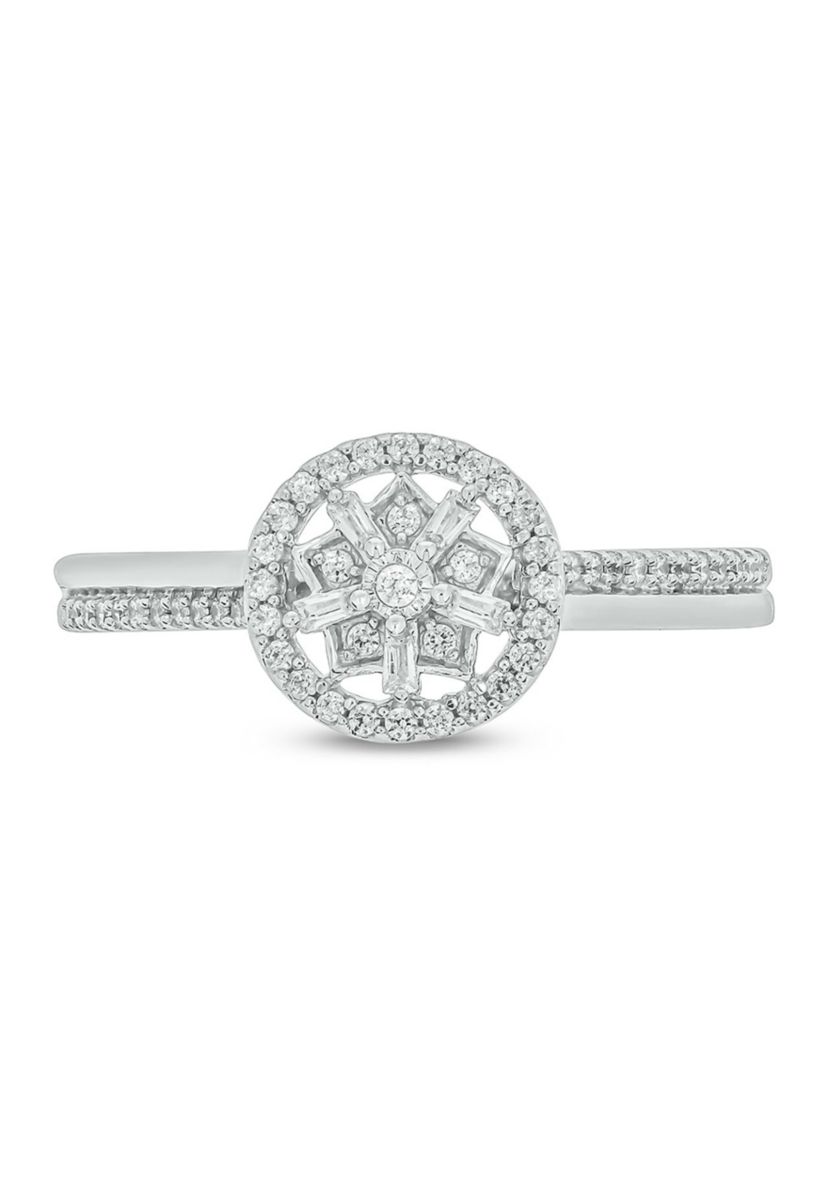 1/5 ct. t.w. Diamond Promise Ring In 10K White Gold