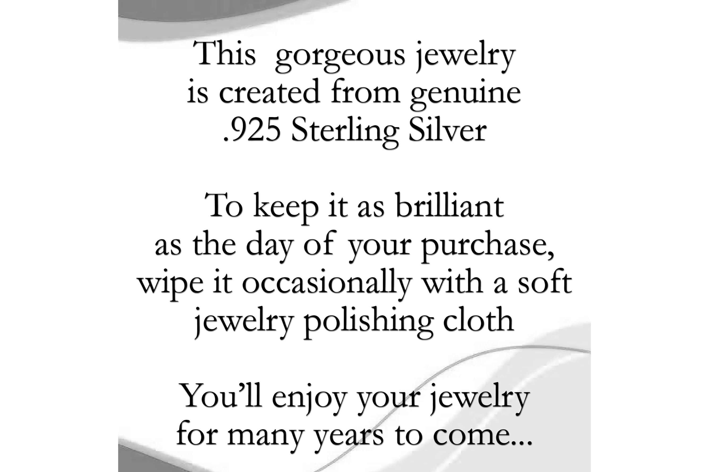 Sterling Silver Paperclip Glitter 18-Inch Chain Necklace, Made in Italy