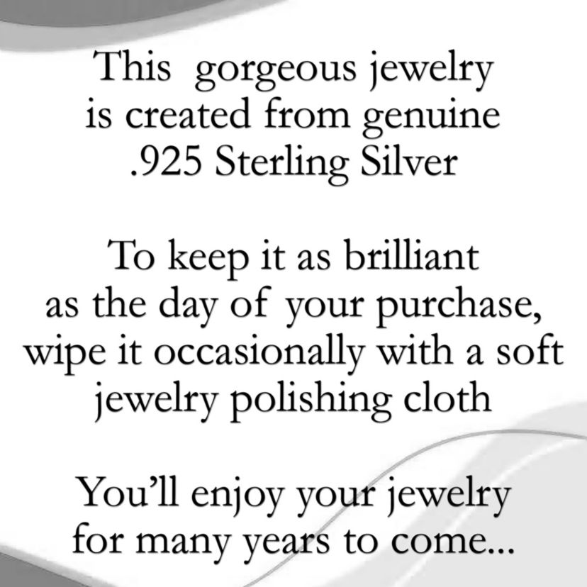 Sterling Silver Paperclip Glitter 18-Inch Chain Necklace, Made in Italy