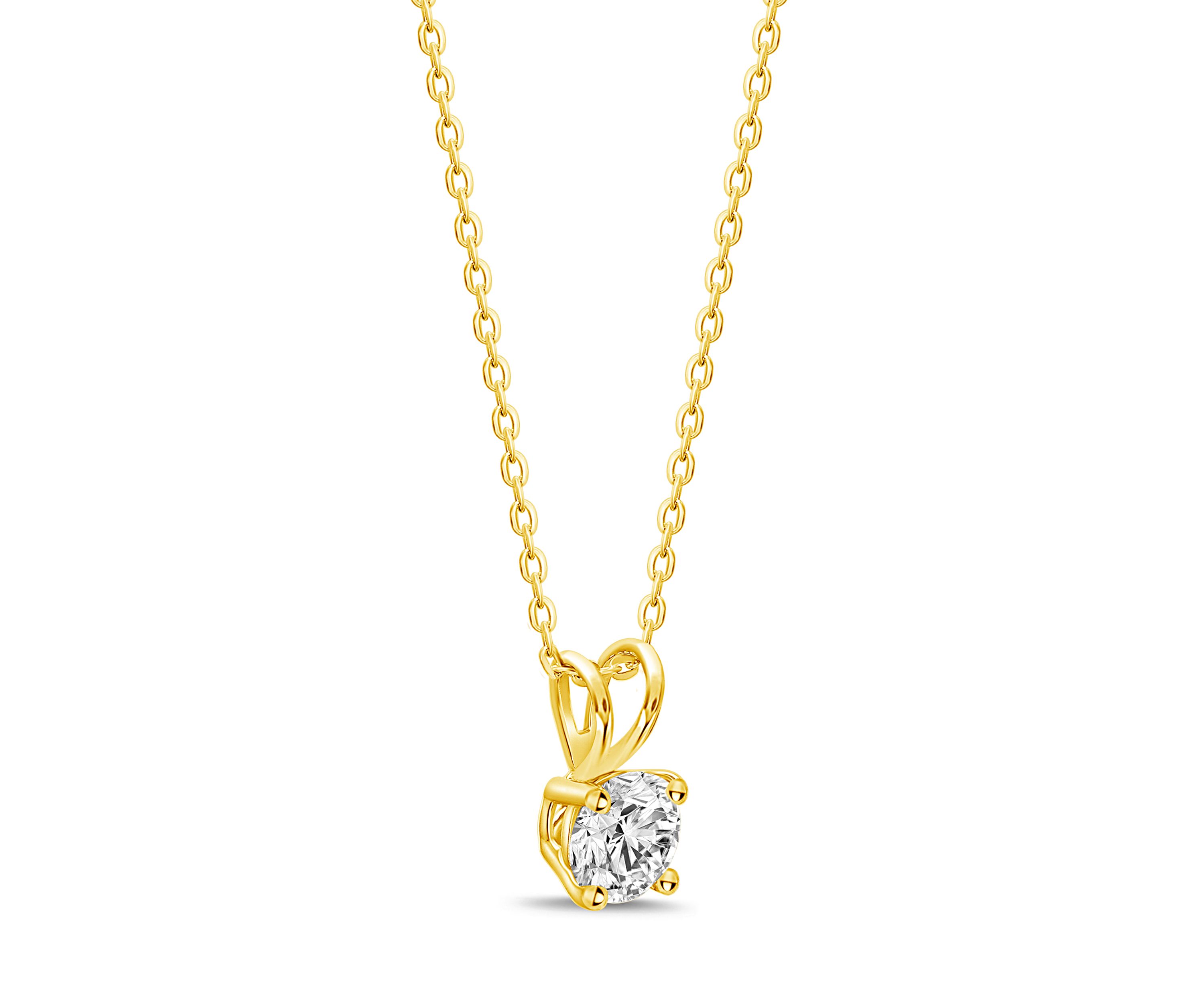 1/4 ct. t.w. Rabbit Ear Diamond Pendant Necklace in 14K Rose Gold