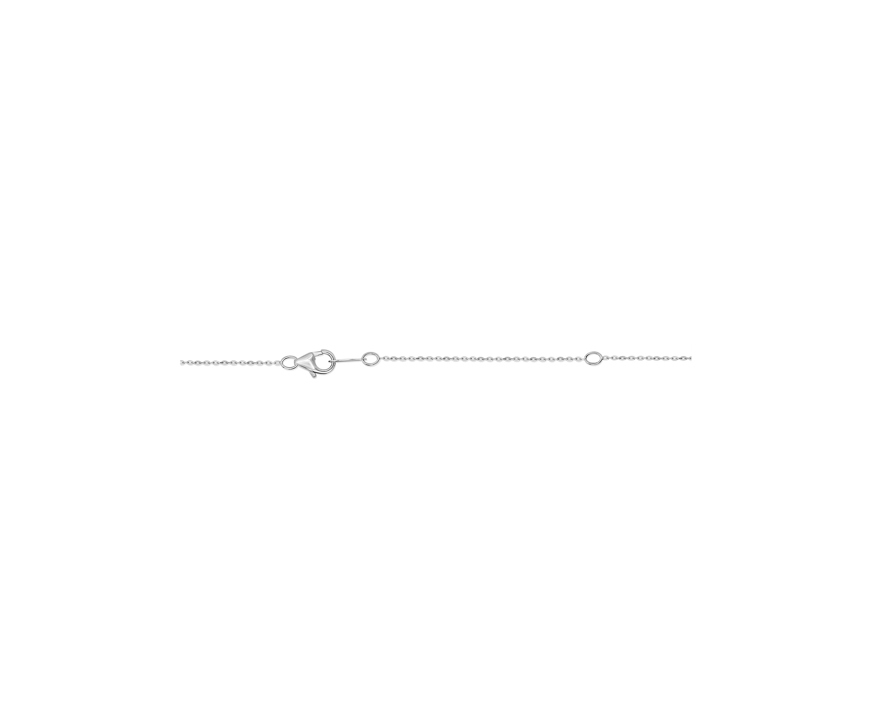 1/4 ct. t.w. Solid Bale Diamond Pendant Necklace in 14K Rose Gold
