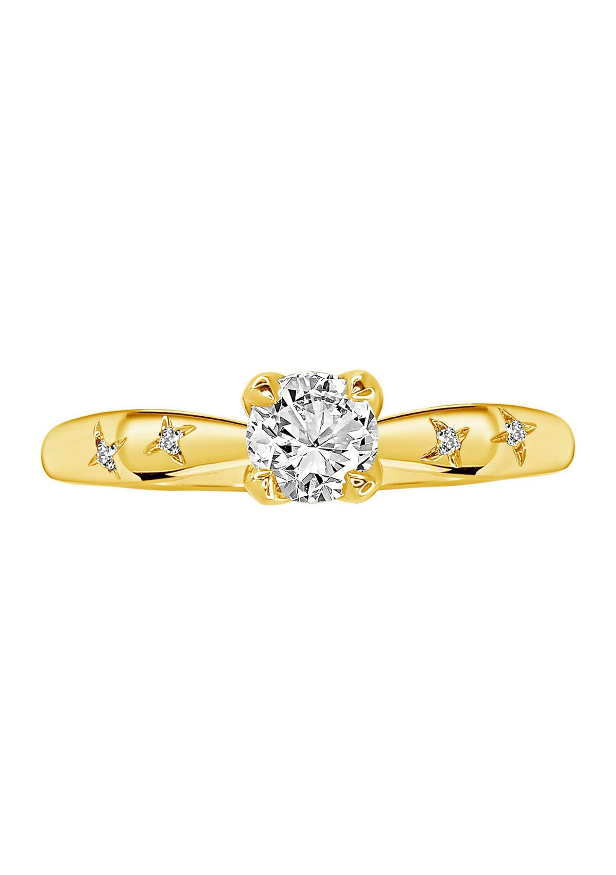 WEB 14KY 1/3CTW RD DIA ENG RING