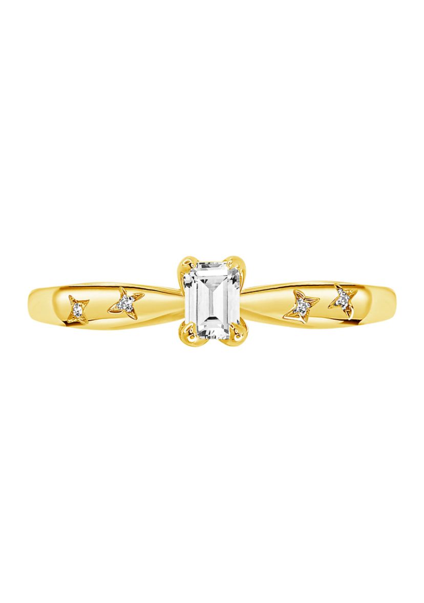 WEB 14KY 1/3CTW EM/RD DIA ENG RING