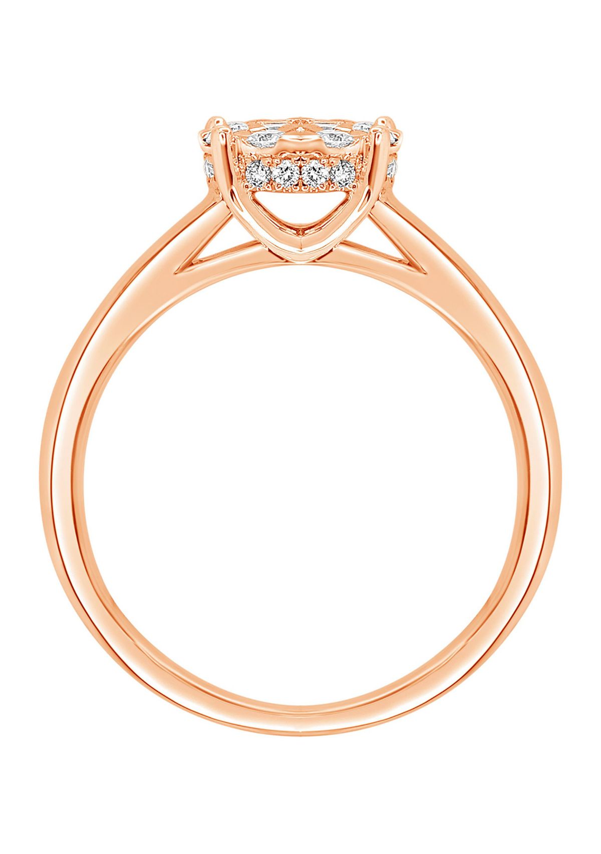 WEB 14KR LR 3/8CTW RD DIA ENG RING