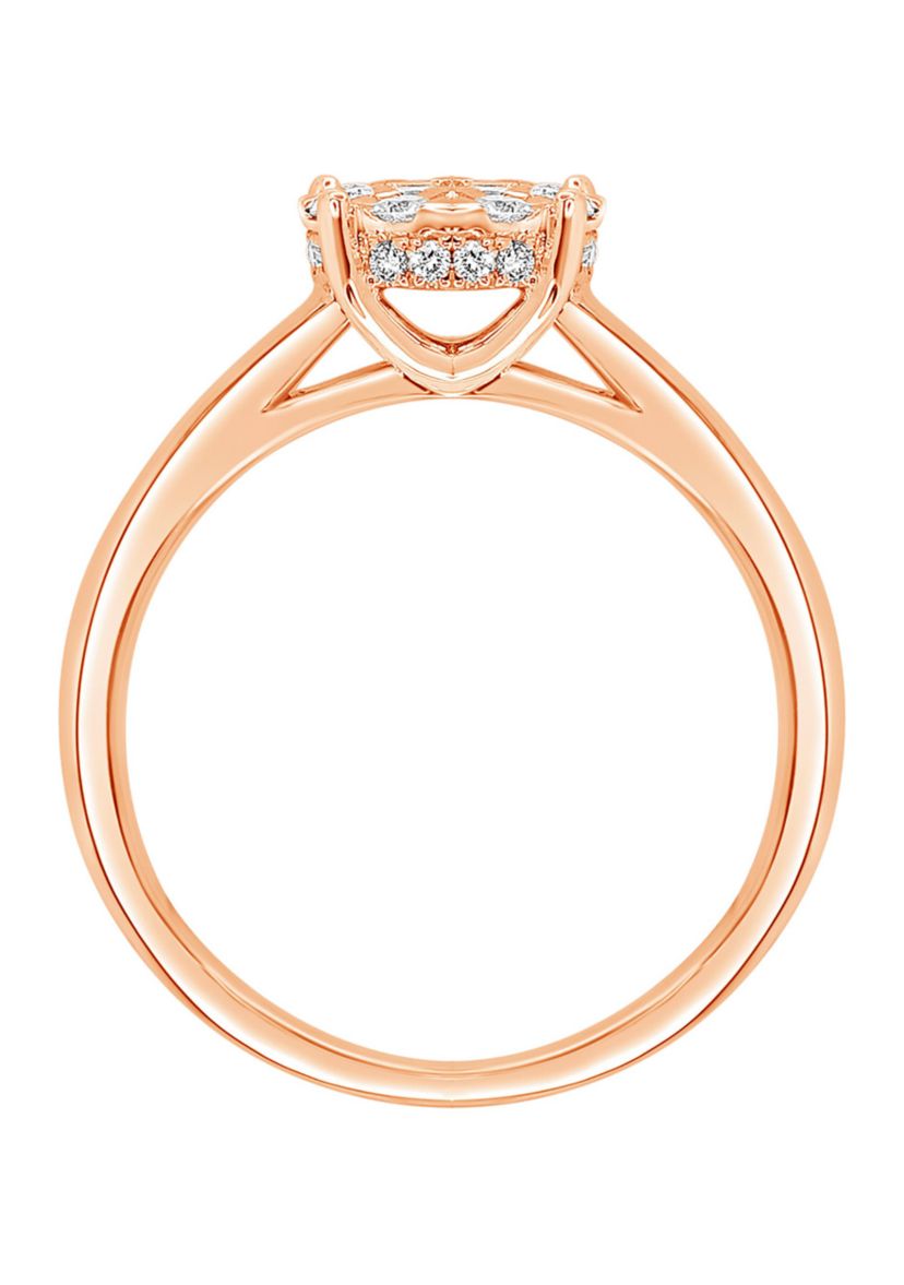 WEB 14KR LR 3/8CTW RD DIA ENG RING