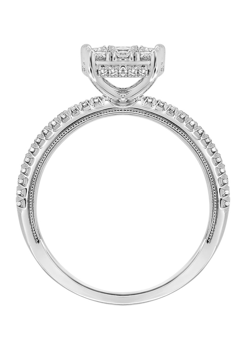 WEB 14KW LR 1/2CTW RD DIA ENG RING