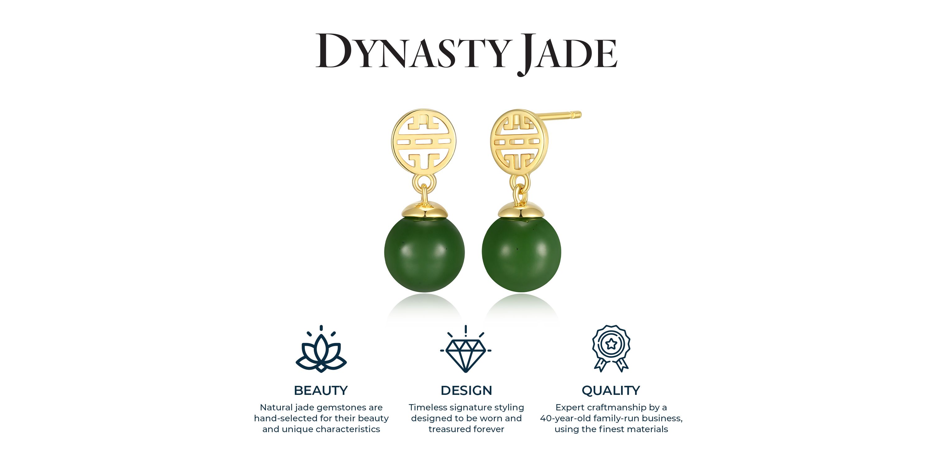 Genuine Green Jade Pear Drop Earrings with Peridot in 18k Yellow Gold Plated Sterling Silver