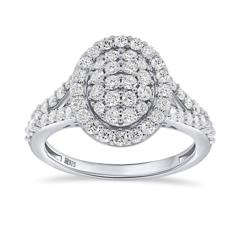 Lab Created 1CTTW Lab Grown Diamond Statement Ring