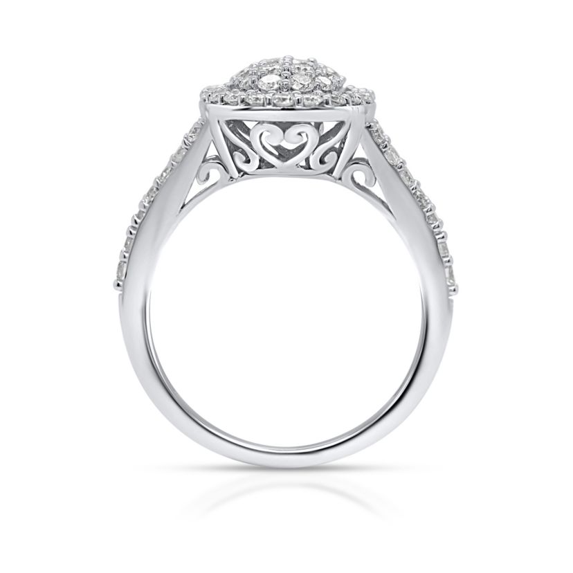 Lab Created 1CTTW Lab Grown Diamond Statement Ring