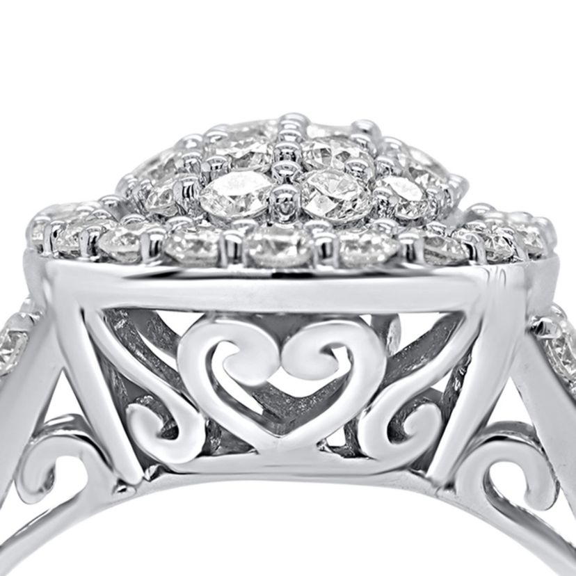 Lab Created 1CTTW Lab Grown Diamond Statement Ring