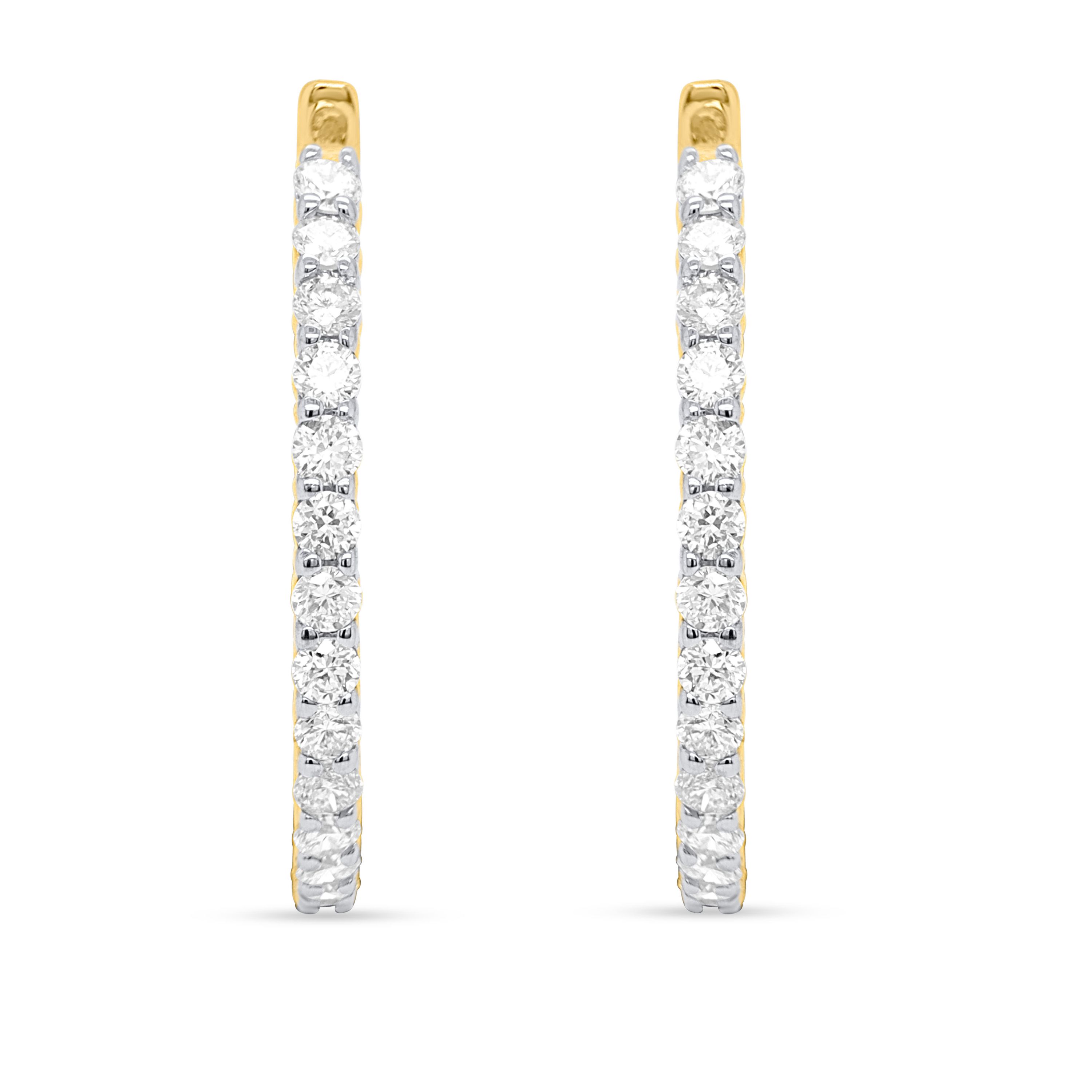 Lab Created 1.00CTTW Lab Grown Diamond Earrings