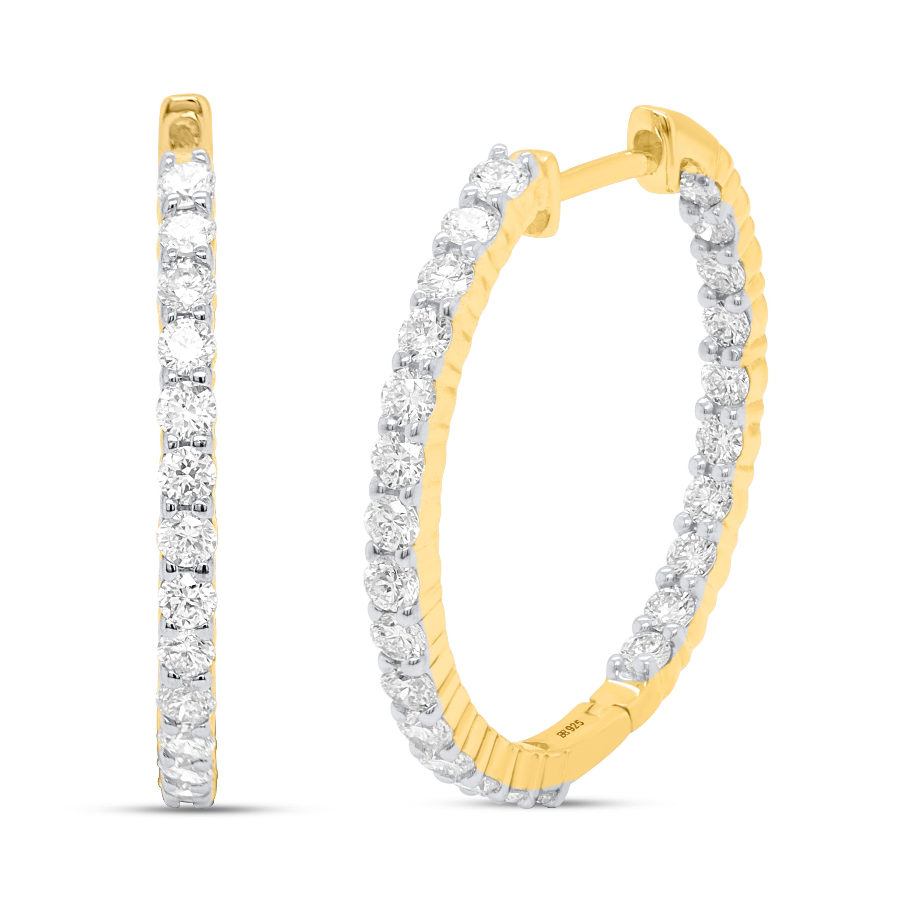 Lab Created 1.00CTTW Lab Grown Diamond Earrings