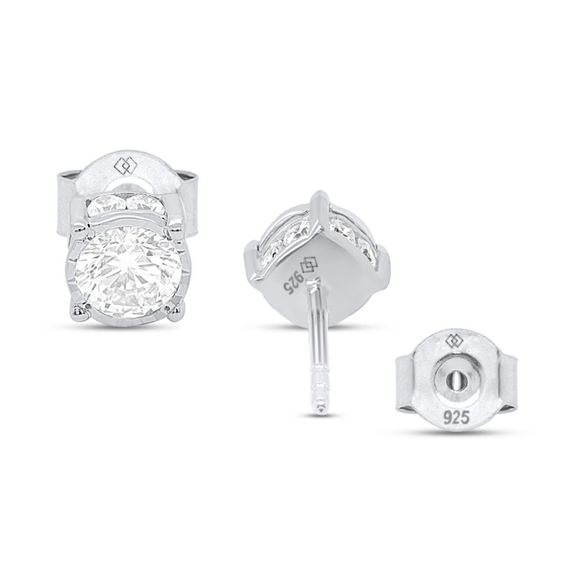 Lab Created 1CTTW Lab Grown Diamond Stud Earrings